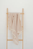Fringe detail Muslin cloth blankets