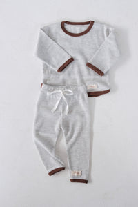 Earth Toned Rib Set – Grey