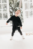 Long sleeve oversized romper