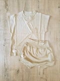 Puff shorts and T