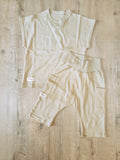 Slouchy shorts and T