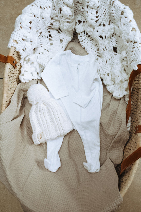 Noah zippygrow (white)