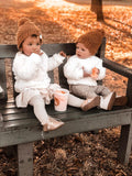 White Baby Bear Sweater