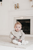 Winter waffle oversized onesie